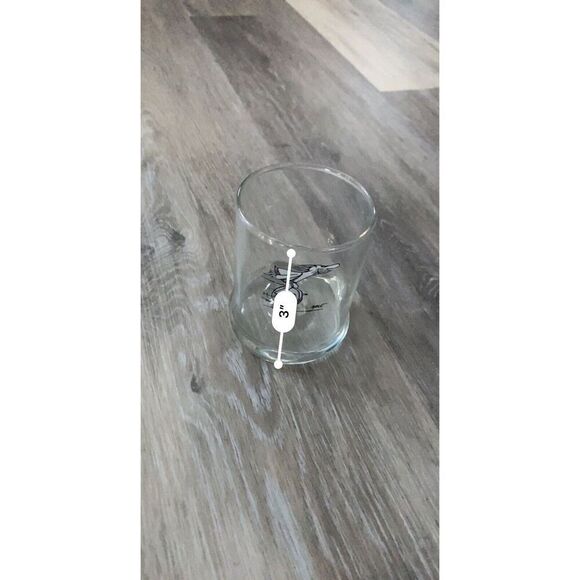 Vintage BC Caveman on Wheel drinking glass By John Hart Marathon promotional - Picture 8 of 8